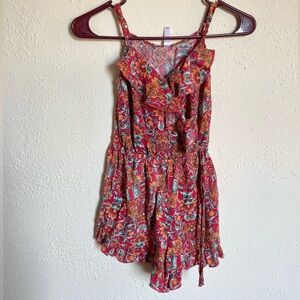 🌸Xhilaration Ruffle Romper